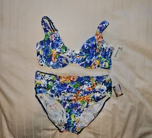 Colorful Floral Bikini Set